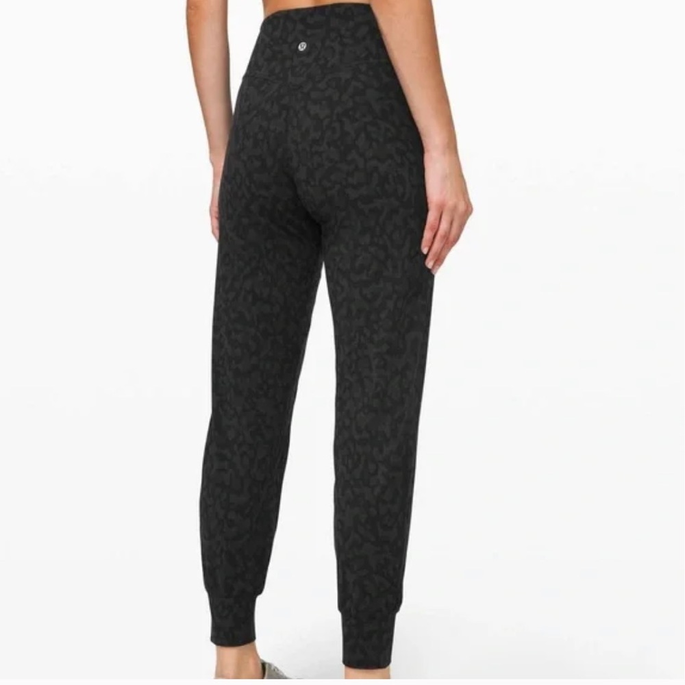 lululemon align joggers in formation camo deep coal multi